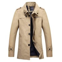 Trench Homme Fashion British Style Imper... Trench Homme Fashion British Style Imper...